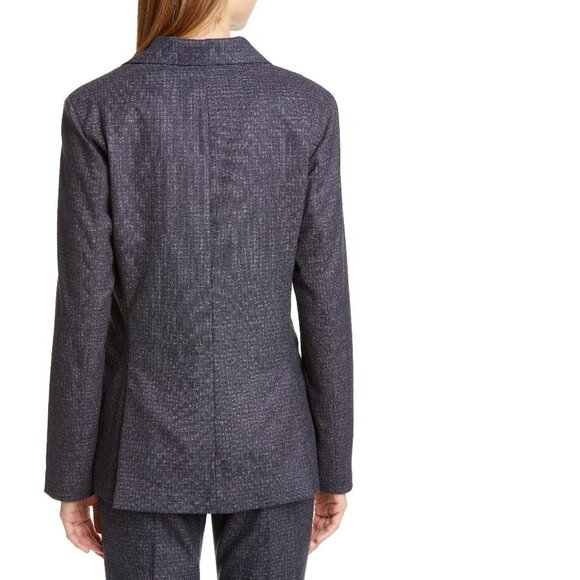 FABIANA FILIPPI Checkered Stretch Wool Blazer - Picture 2 of 9